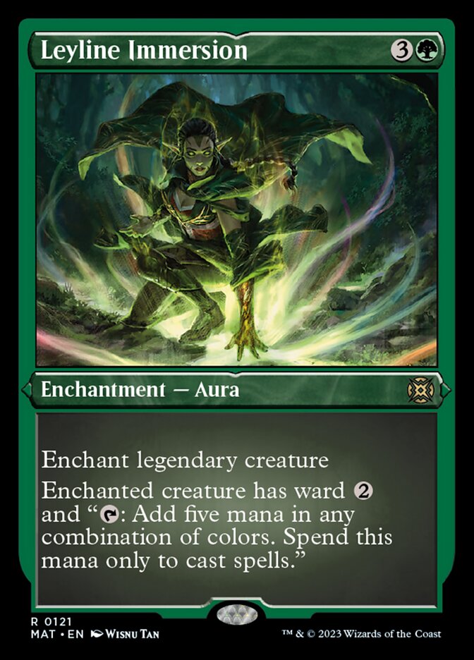 {R} Leyline Immersion (Foil Etched) [March of the Machine: The Aftermath][MAT 121]