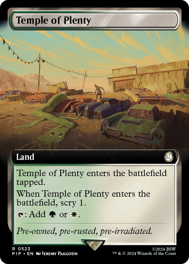 {R} Temple of Plenty (Extended Art) [Fallout][PIP 523]
