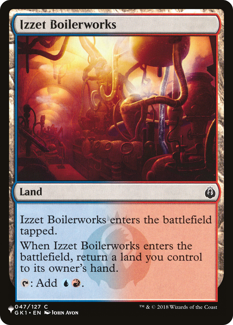Izzet Boilerworks (GK1) [LIST 047/127]