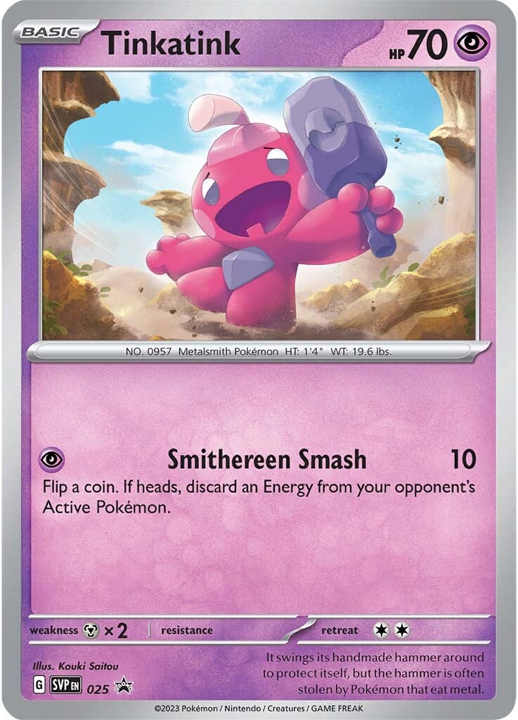 [PKM-R] Tinkatink (025) [Scarlet & Violet: Black Star Promos]