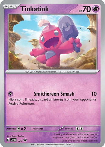 [PKM-R] Tinkatink (025) [Scarlet & Violet: Black Star Promos]