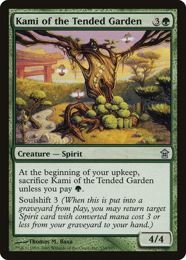 {C} Kami of the Tended Garden [Saviors of Kamigawa][SOK 134]
