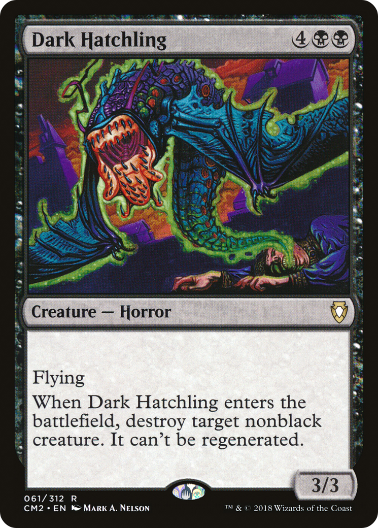 {R} Dark Hatchling [Commander Anthology Volume II][CM2 061]