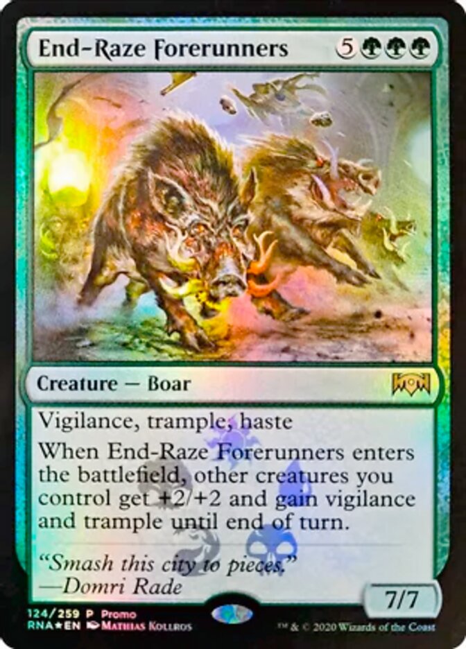 {R} End-Raze Forerunners [Ravnica Allegiance Promos][PA RNA 124]