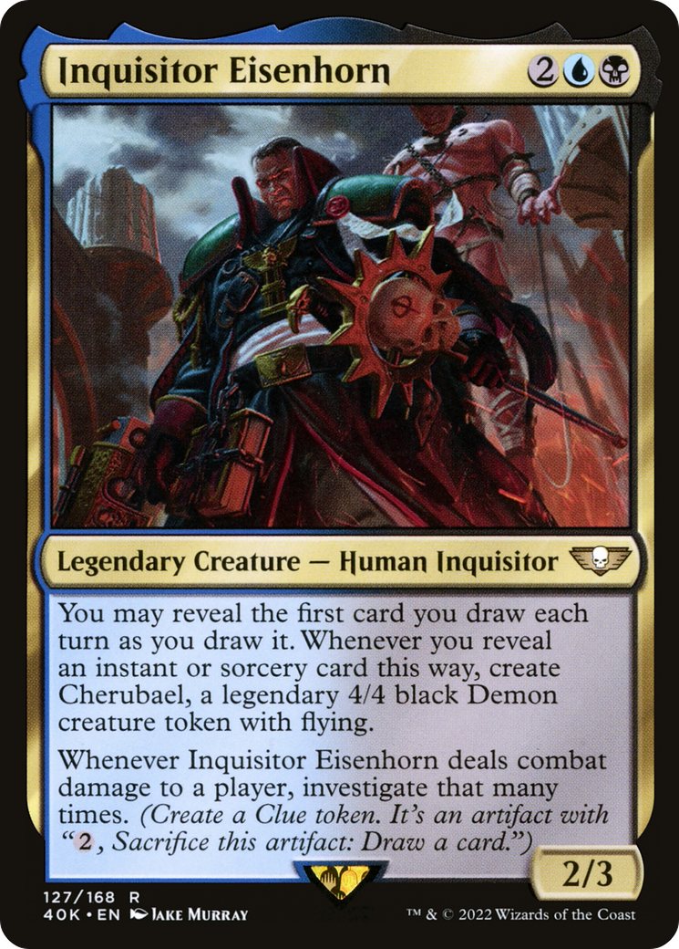 {R} Inquisitor Eisenhorn [Universes Beyond: Warhammer 40,000][40K 127]