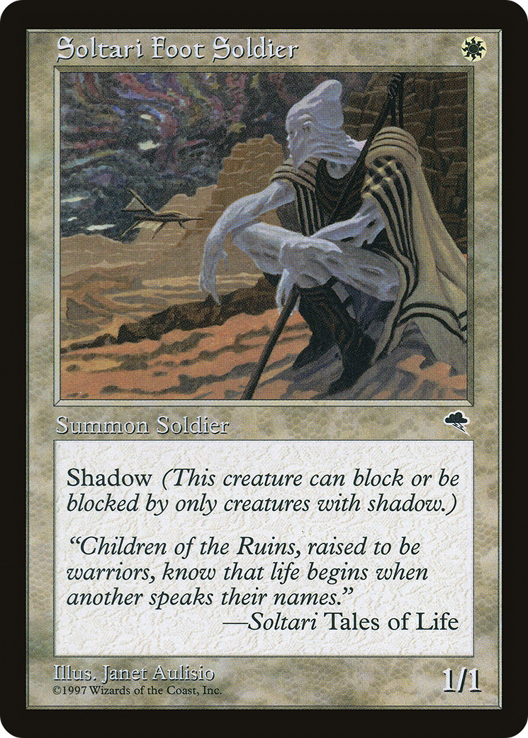 {C} Soltari Foot Soldier [Tempest][TMP 043]