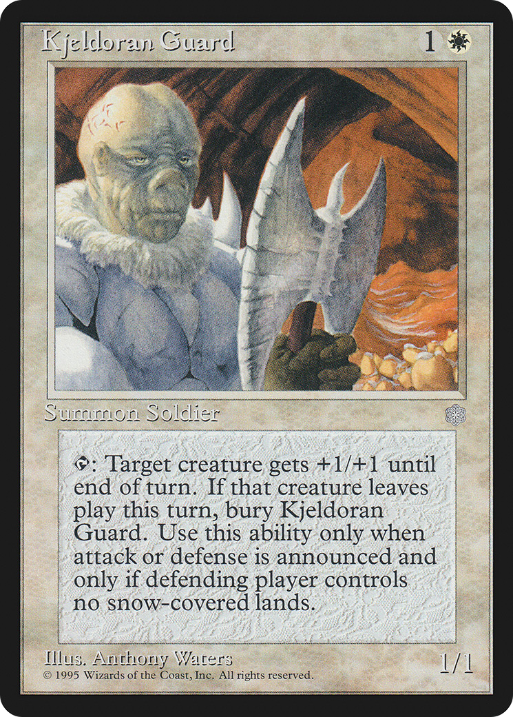 {C} Kjeldoran Guard [Ice Age][ICE 035]