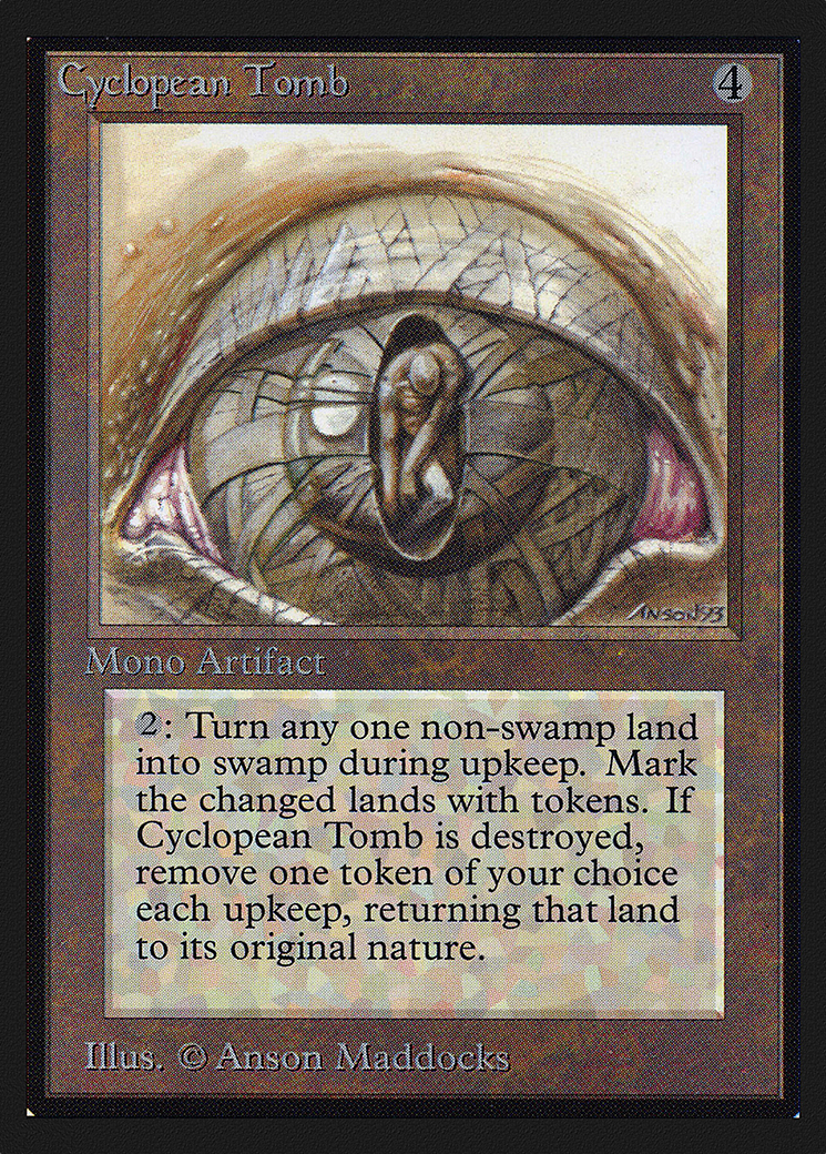 {R} Cyclopean Tomb [Collectorsâ Edition][GB CED 241]