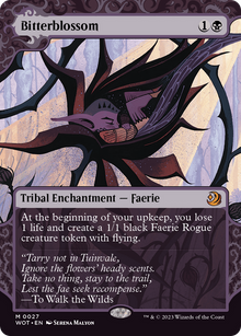 {R} Bitterblossom [Wilds of Eldraine: Enchanting Tales][WOT 027]