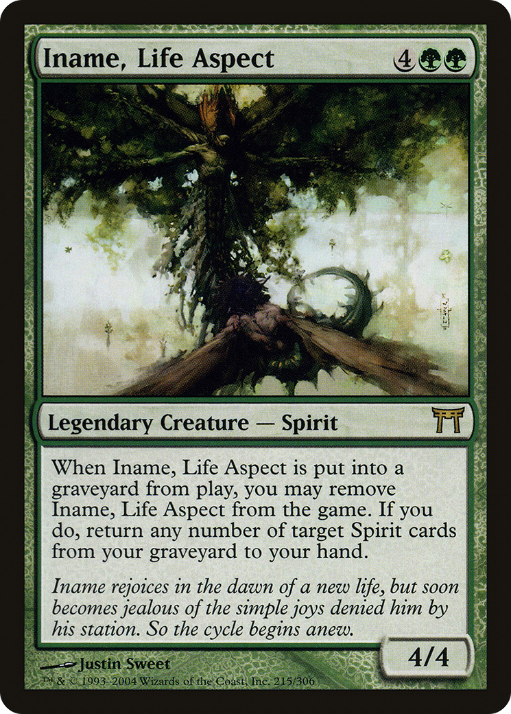 {R} Iname, Life Aspect [Champions of Kamigawa][CHK 215]