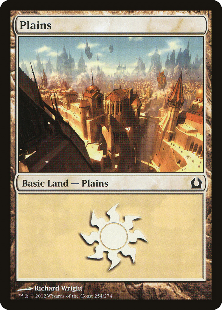 {B}[RTR 254] Plains (254) [Return to Ravnica]