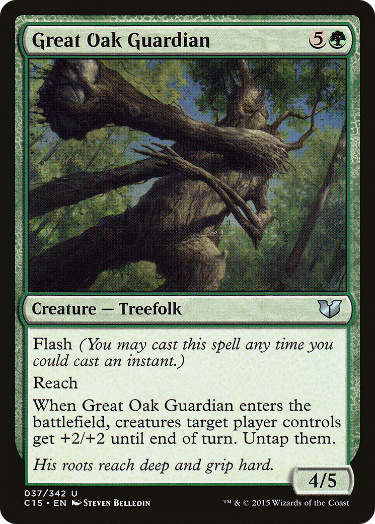 {C} Great Oak Guardian [Commander 2015][C15 037]