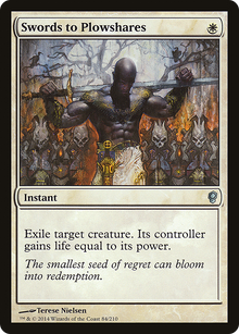 {C} Swords to Plowshares [Conspiracy][CNS 084] - Misty Mountain Games