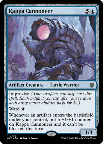 {R} Kappa Cannoneer [Murders at Karlov Manor Commander][MKC 108]