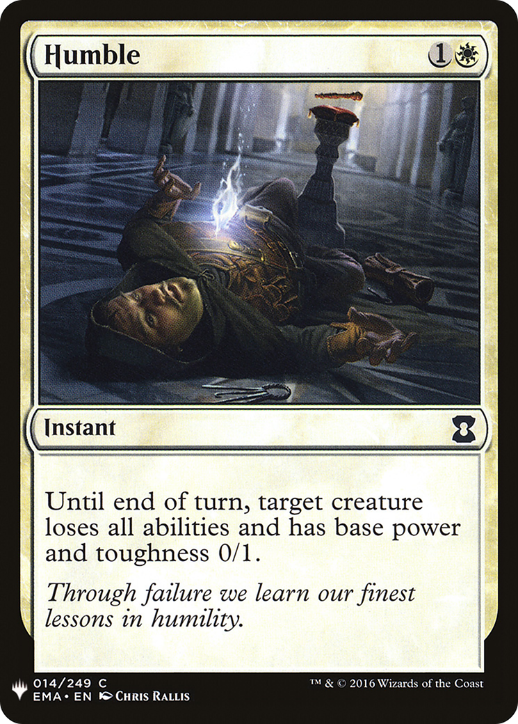 {C} Humble [Mystery Booster][LS EMA 014]
