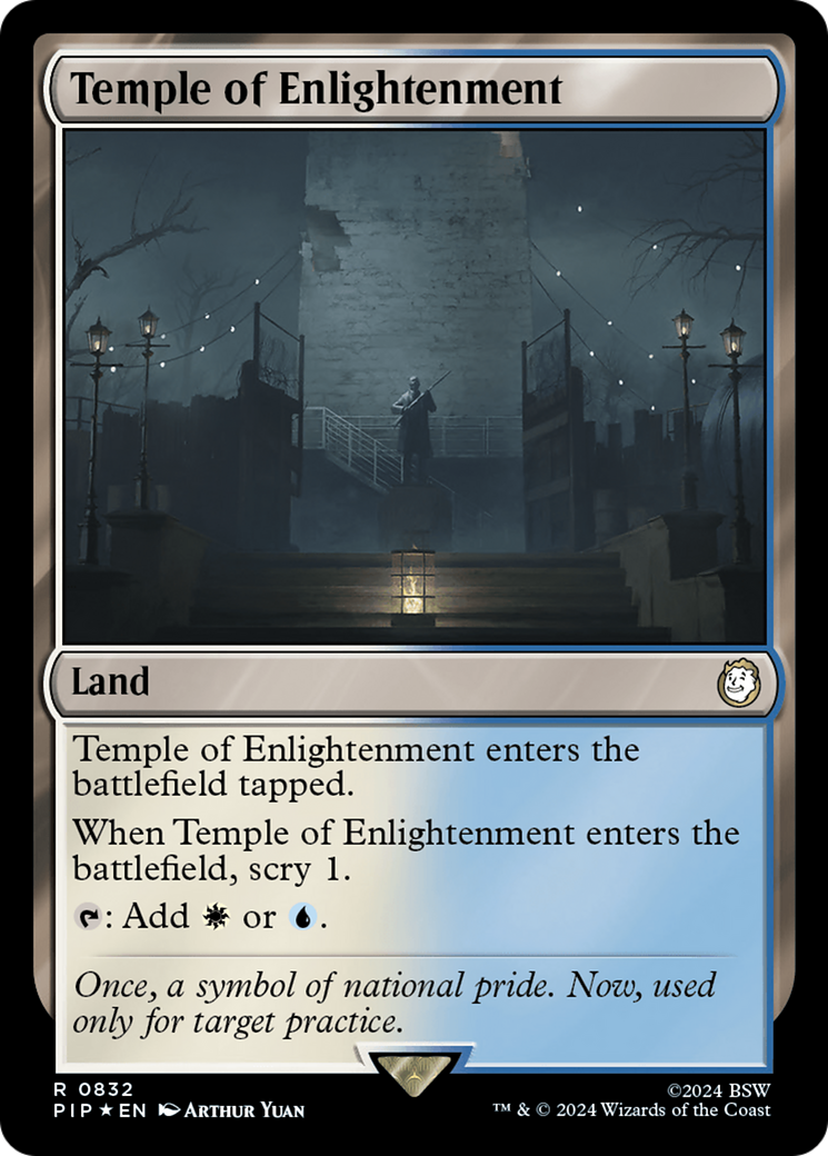 {R} Temple of Enlightenment (Surge Foil) [Fallout][PIP 832]