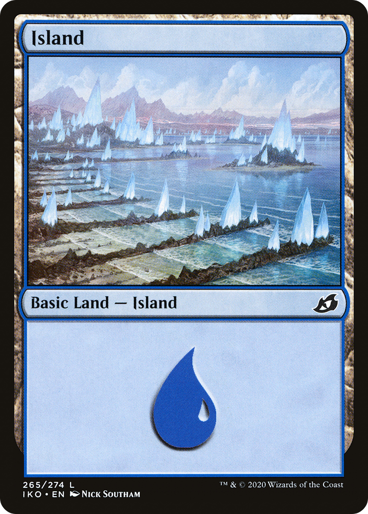 {B}[IKO 265] Island (265) [Ikoria: Lair of Behemoths]