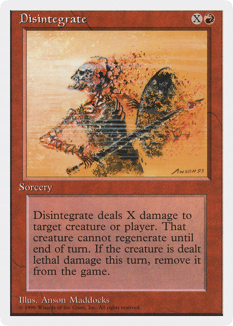 {C} Disintegrate [Introductory Two-Player Set][ITP 031]