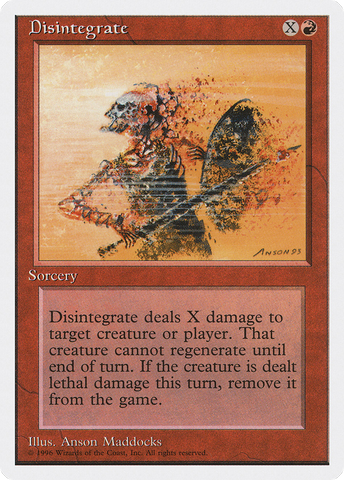 {C} Disintegrate [Introductory Two-Player Set][ITP 031]