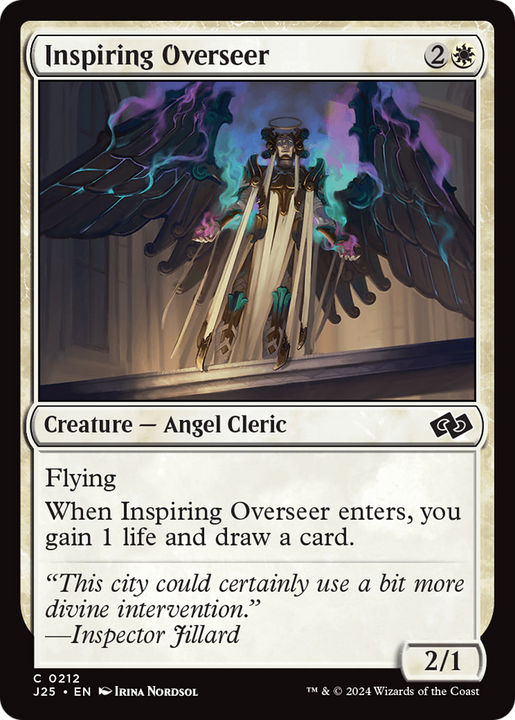 {C} Inspiring Overseer [Foundations Jumpstart][J25 212]