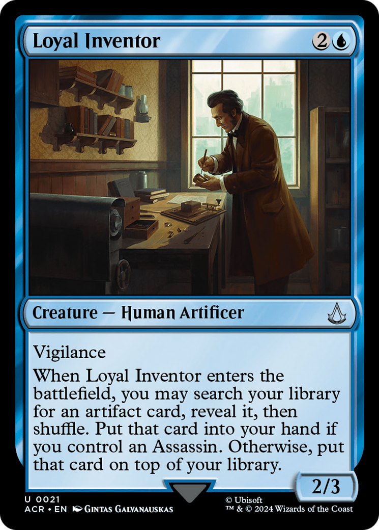 {C} Loyal Inventor [Assassin's Creed][ACR 021]