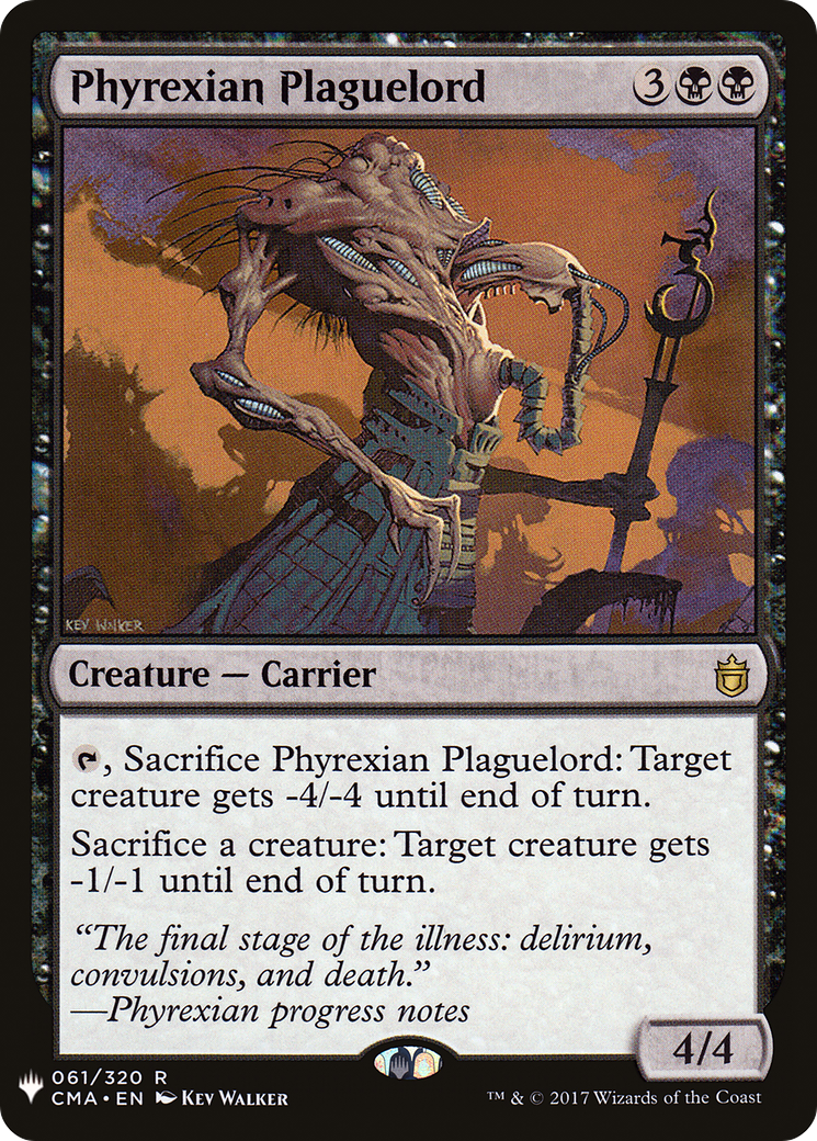 Phyrexian Plaguelord [LIST CMA-61]