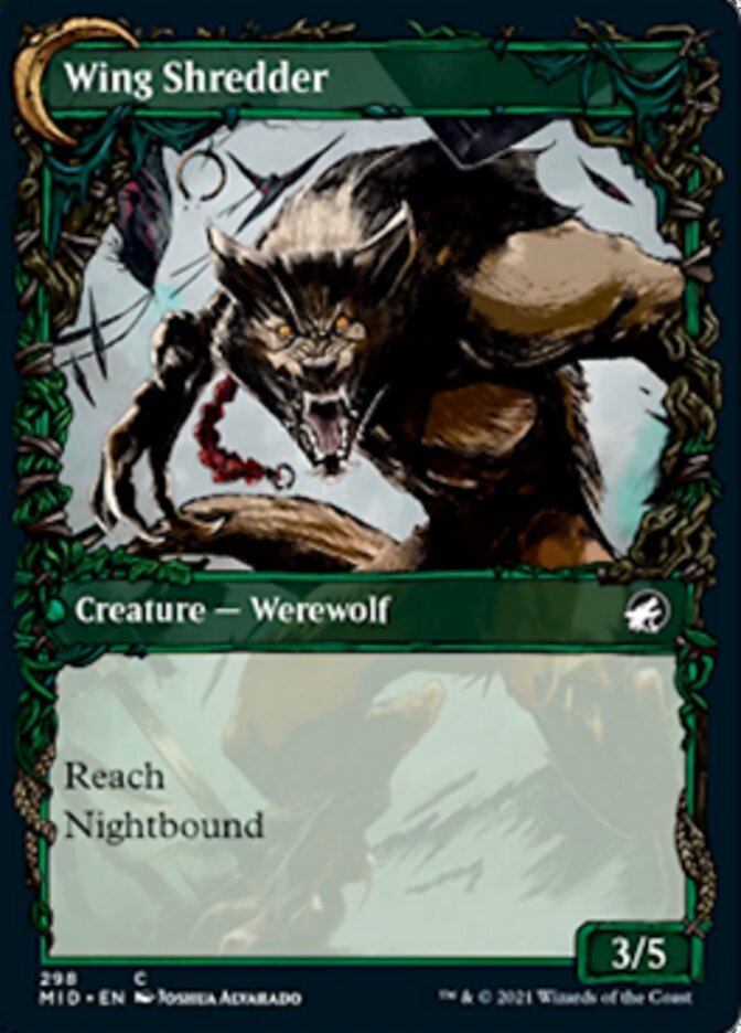 {C} Bird Admirer // Wing Shredder (Showcase Equinox) [Innistrad: Midnight Hunt][MID 298]