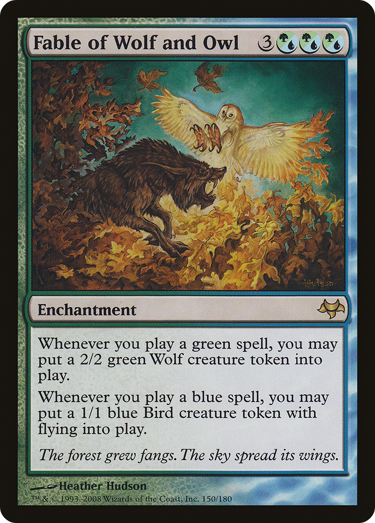 {R} Fable of Wolf and Owl [Eventide][EVE 150]