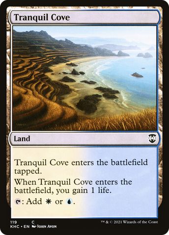 {C} Tranquil Cove [Kaldheim Commander][KHC 119]