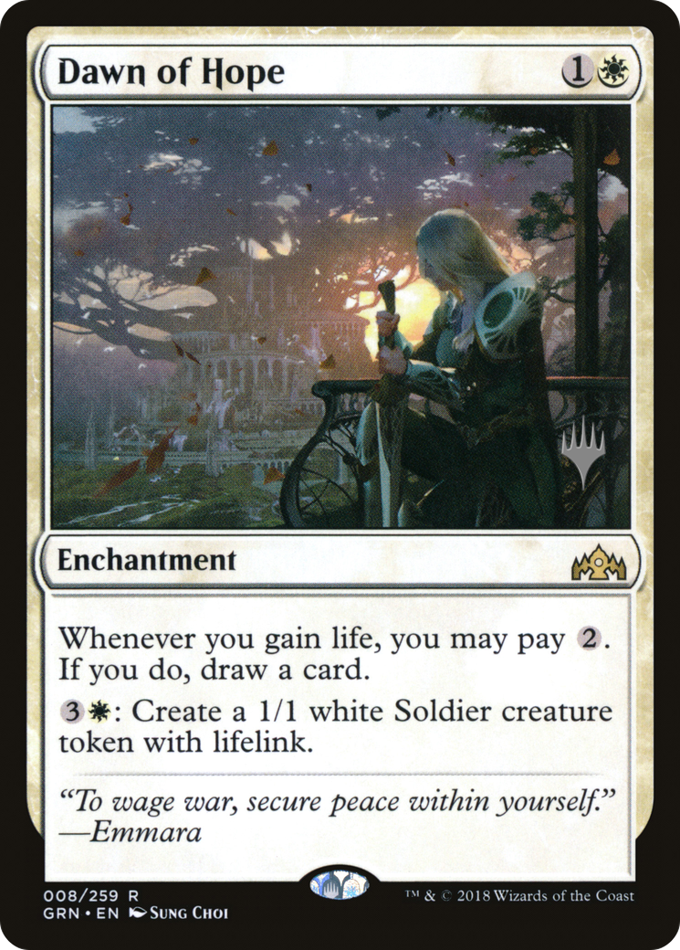 {R} Dawn of Hope (Promo Pack) [Guilds of Ravnica Promos][PP GRN 008]