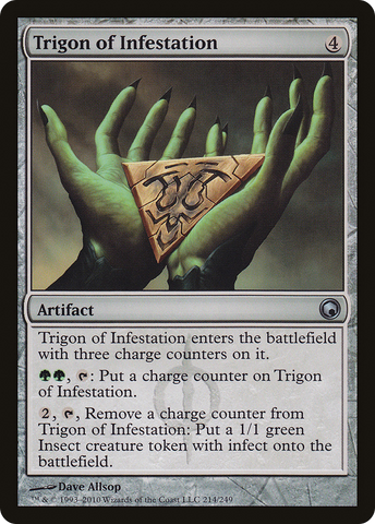 {C} Trigon of Infestation [Scars of Mirrodin][SOM 214]