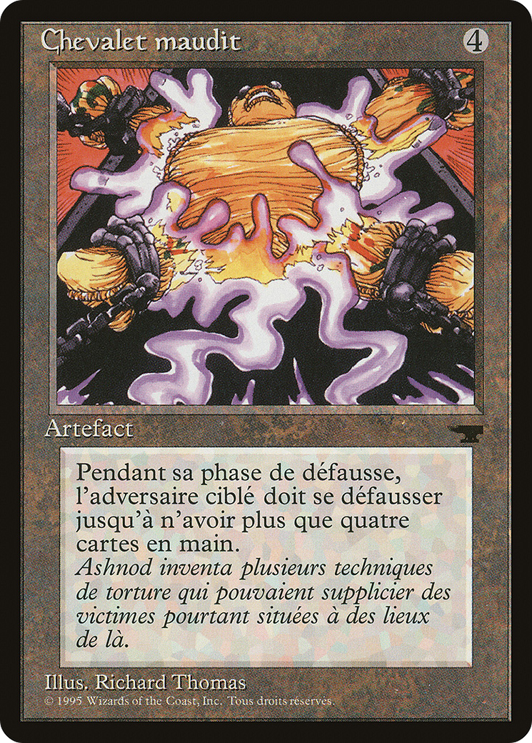 {C} Cursed Rack (French) - "Chevalet maudit" [Renaissance][REN 126]