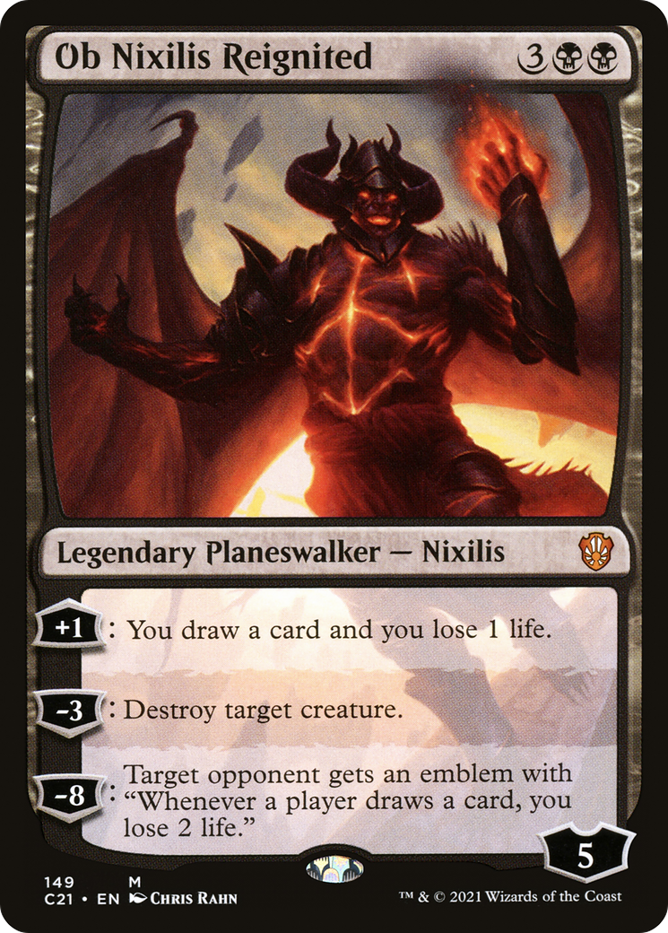 {R} Ob Nixilis Reignited [Commander 2021][C21 149]