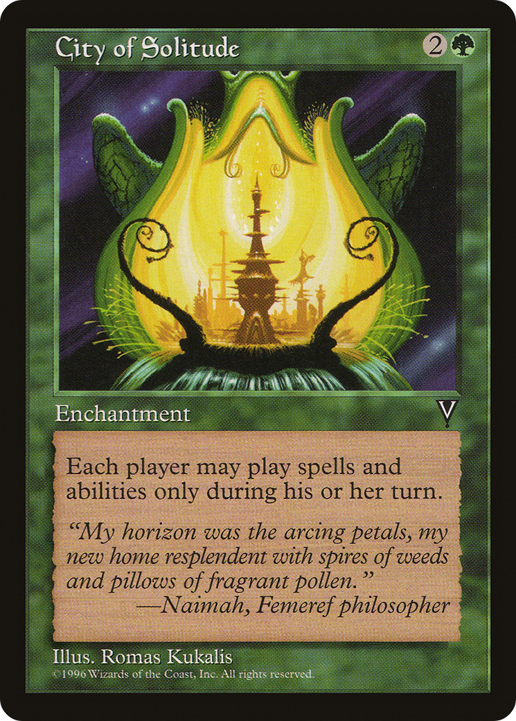{R} City of Solitude [Visions][VIS 102]