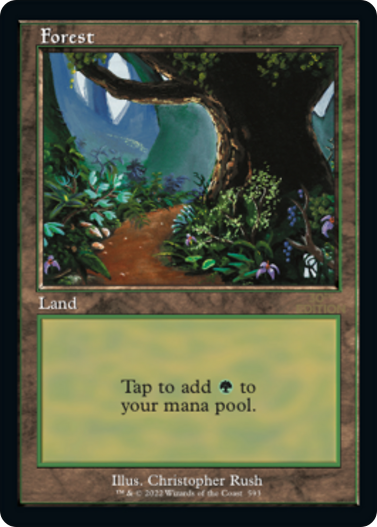 {B} Forest (Retro) (593) [30th Anniversary Edition][30A 593]