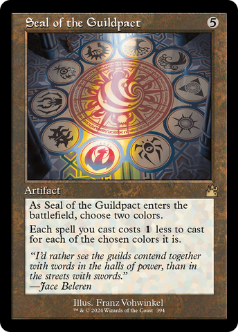 {R} Seal of the Guildpact (Retro Frame) [Ravnica Remastered][RVR 394]