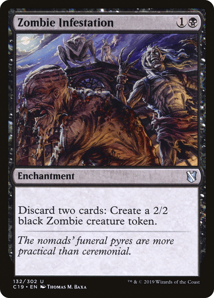 {C} Zombie Infestation [Commander 2019][C19 132]