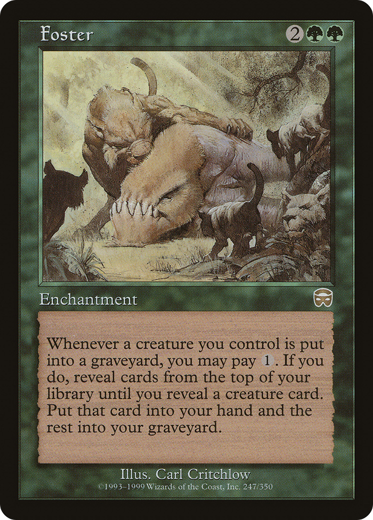 {R} Foster [Mercadian Masques][MMQ 247]
