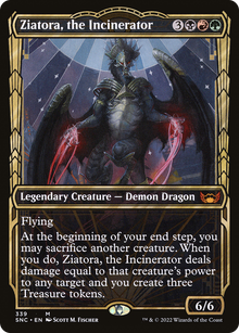 {R} Ziatora, the Incinerator (Showcase Golden Age) [Streets of New Capenna][SNC 339]
