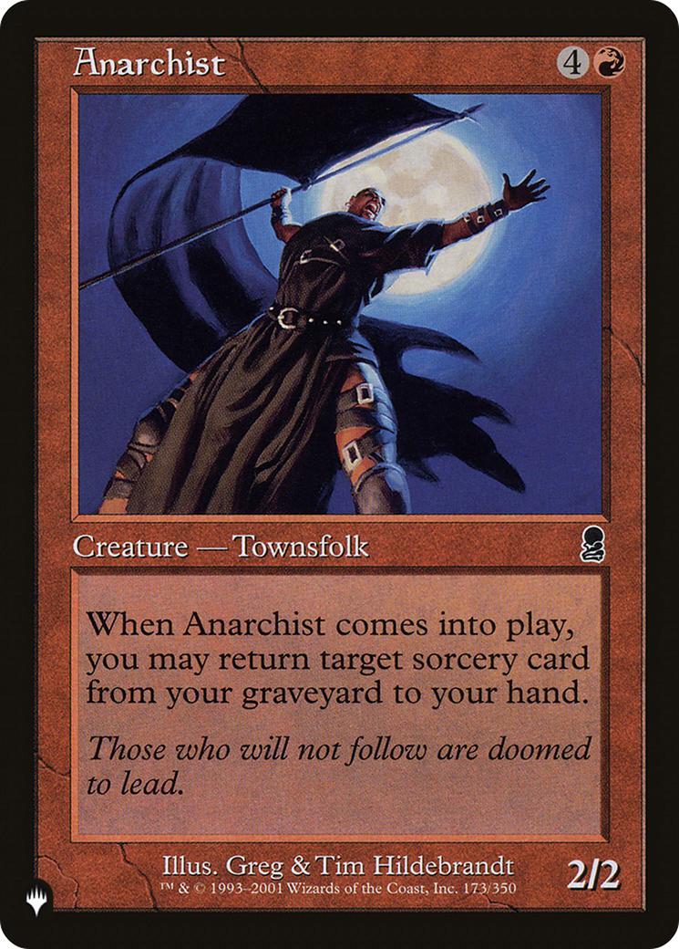 Anarchist [LIST 173/350]