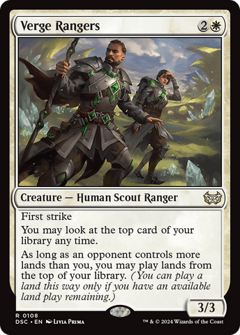 {R} Verge Rangers [Duskmourn: House of Horror Commander][DSC 108]