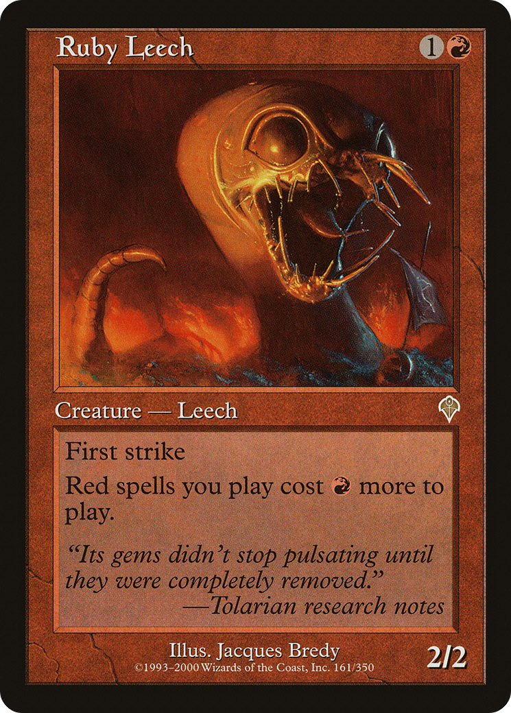 {R} Ruby Leech [Invasion][INV 161]