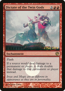 {R} Dictate of the Twin Gods (Launch) [Journey into Nyx Promos][PA JOU 093] - Misty Mountain Games