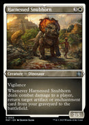 {C} Harnessed Snubhorn (Foil Etched) [March of the Machine: The Aftermath][MAT 103]
