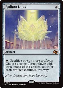 {@R} Radiant Lotus [Aetherdrift][DFT 240]