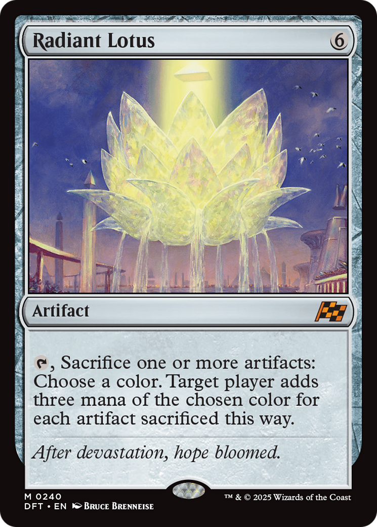 {@R} Radiant Lotus [Aetherdrift][DFT 240]