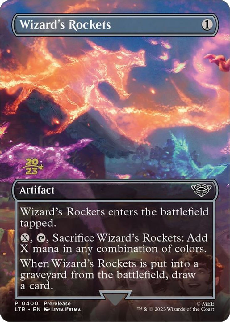 {C} Wizard's Rockets [The Lord of the Rings: Tales of Middle-Earth Prerelease Promos][PR LTR 400]