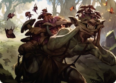{A} Sprouting Goblin Art Card [Dominaria United Art Series][ADMU 038]