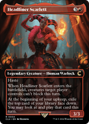 {R} Headliner Scarlett (Borderless) [Ravnica: Clue Edition][CLU 004]