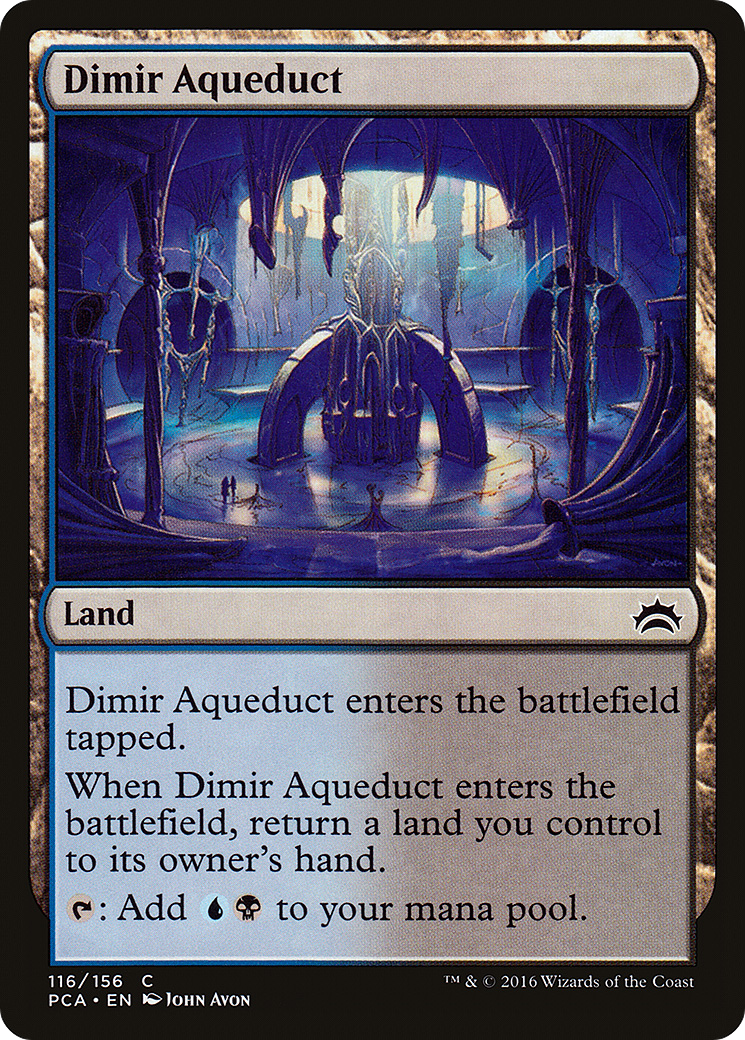 {C} Dimir Aqueduct [Planechase Anthology][PCA 116]
